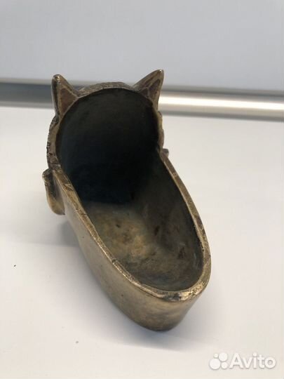 Пепельница бронза