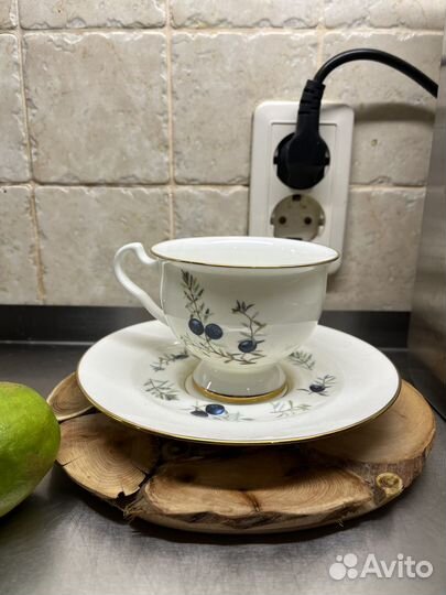 Чайная пара фарфор