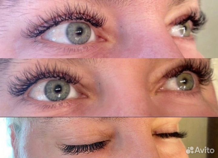 Наращивание ресниц на дому
