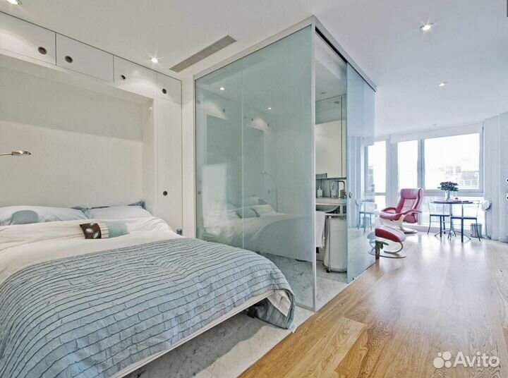 Стеклянные перегородки