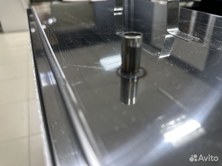 Коптильня горячего копчения 490 290 190 мм 2 яруса