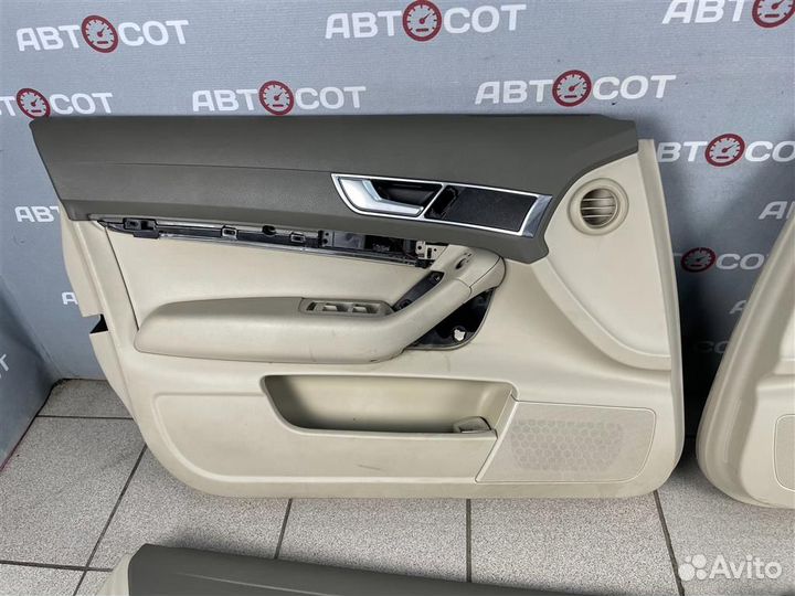 Дверные карты комплект Audi A6 (C6,4F) 2005-2011