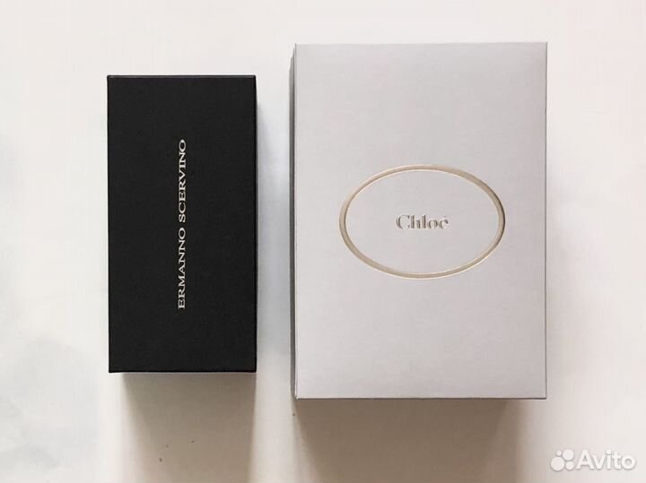 Брендовые коробки Chloe Ermanno Scervino
