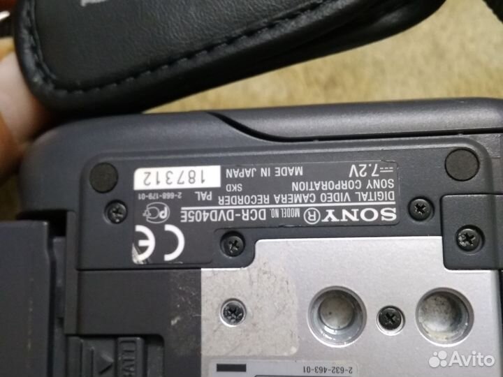 Видеокамера sony