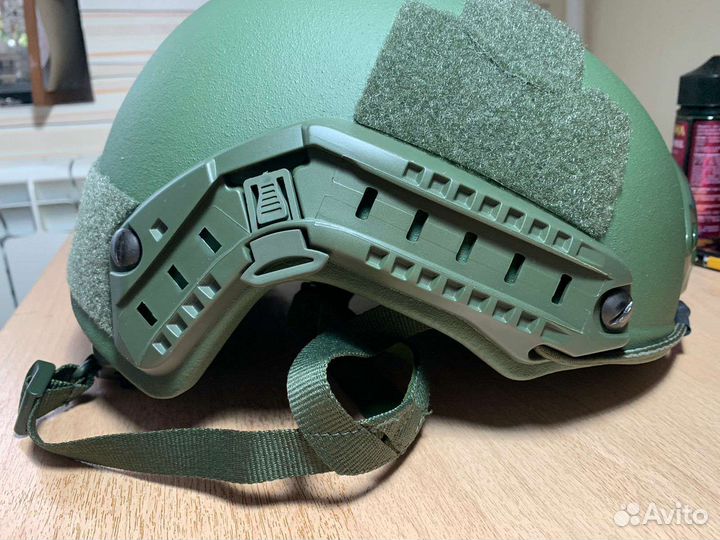 Баллистический безухий шлем из арамида