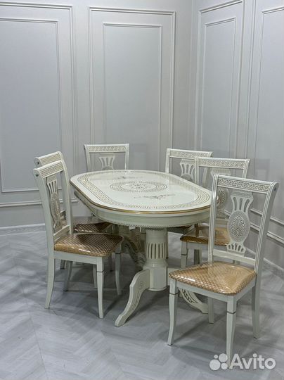Стол, стулья набор. Доставка по всей России