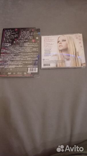 CD диск лицензия + DVD с концертом Аврил Лавин