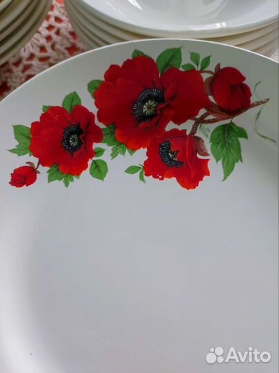 Столовый набор тарелок