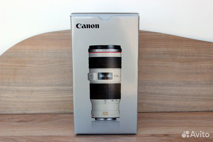 Фотообъектив Canon EF 70-200mm F.4 L IS USM