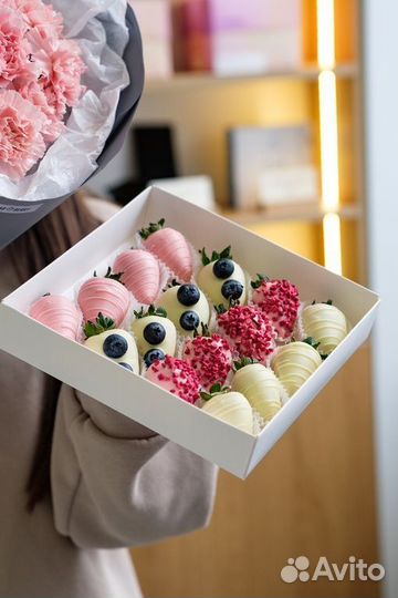 Клубника в шоколаде набор