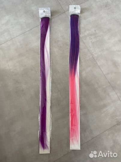 Цветные пряди для волос