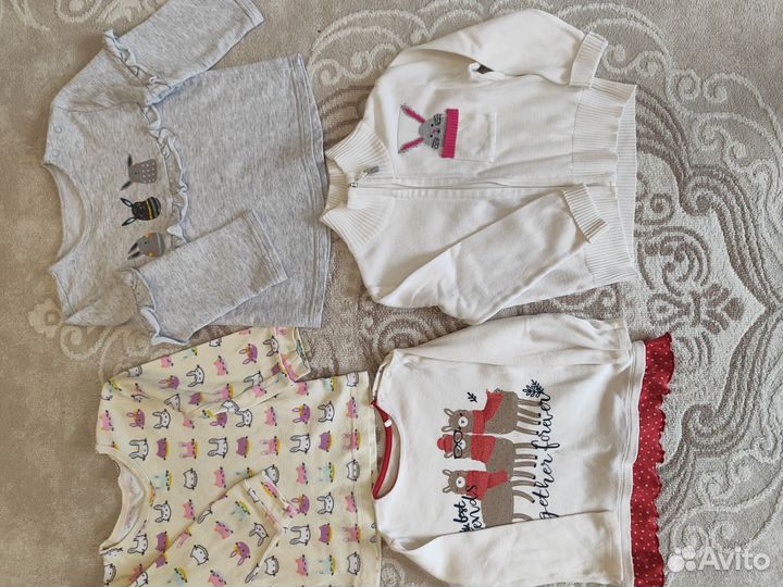 Вещи пакетом для девочки р.92-98