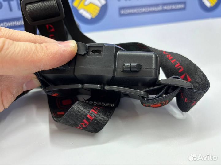 Аккумуляторный налобный фонарь Ultraflash E1335