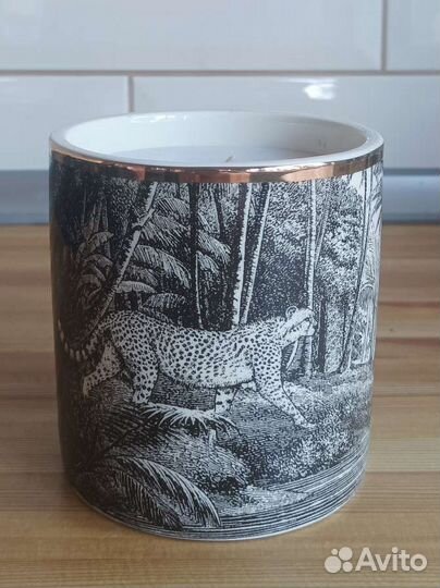 Подсвечник со свечей HM home