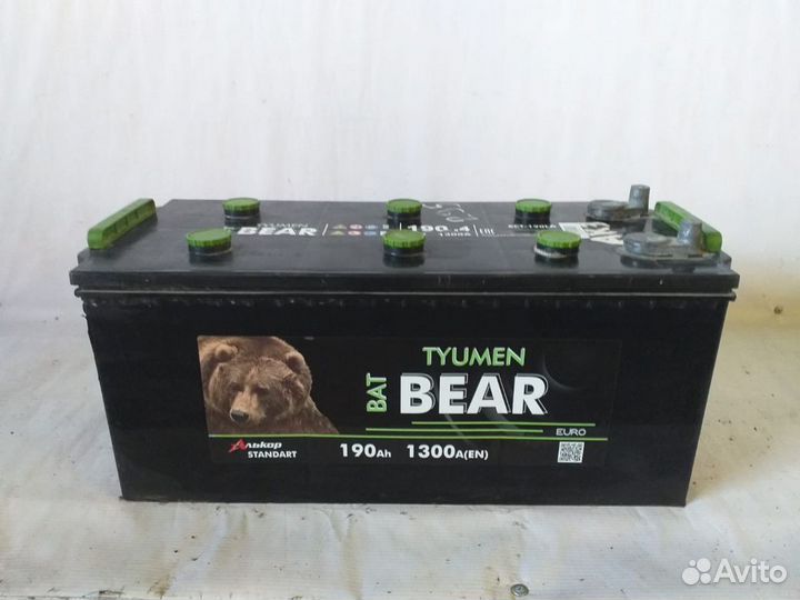 Аккумулятор автомобильный tyumen beer 190Ah 1300A