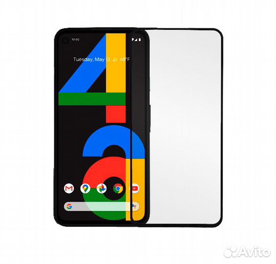 Защитное стекло 3D Full Glue для Google Pixel 4A 5