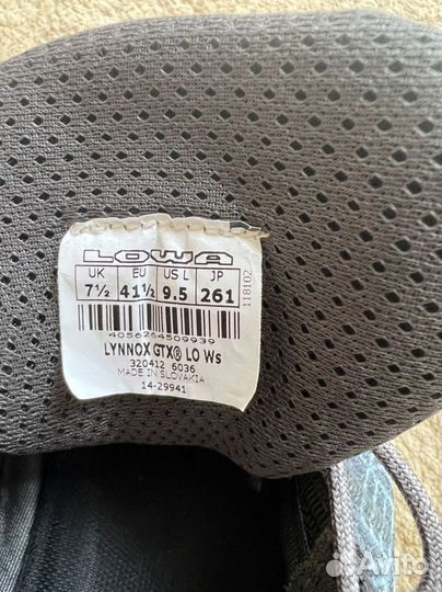 Ботинки lowa gore tex