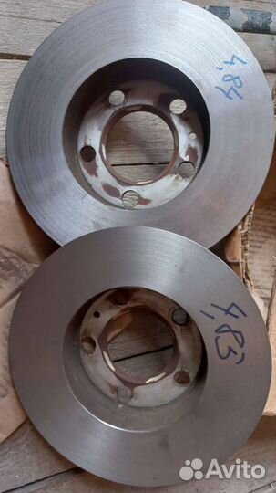 Тормозные диски задние skoda rapid