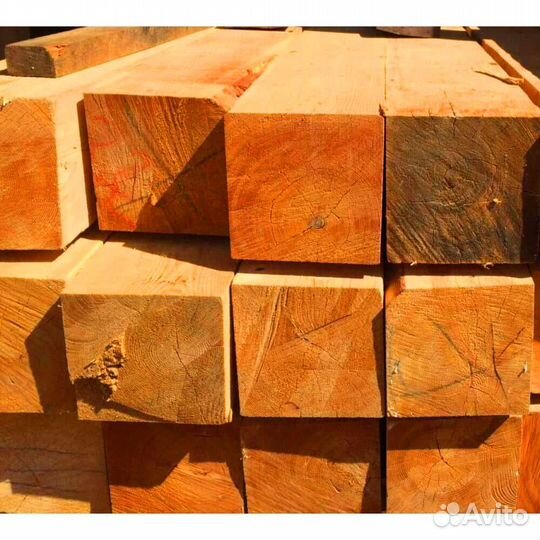Брус лиственница 150х150х6000мм, от производителя