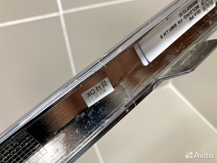 Молдинг переднего бампера левый Kia Sportage 2018