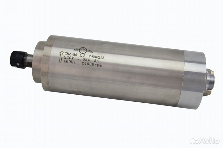 Шпиндель 1.5 кВт водяное охлаждение