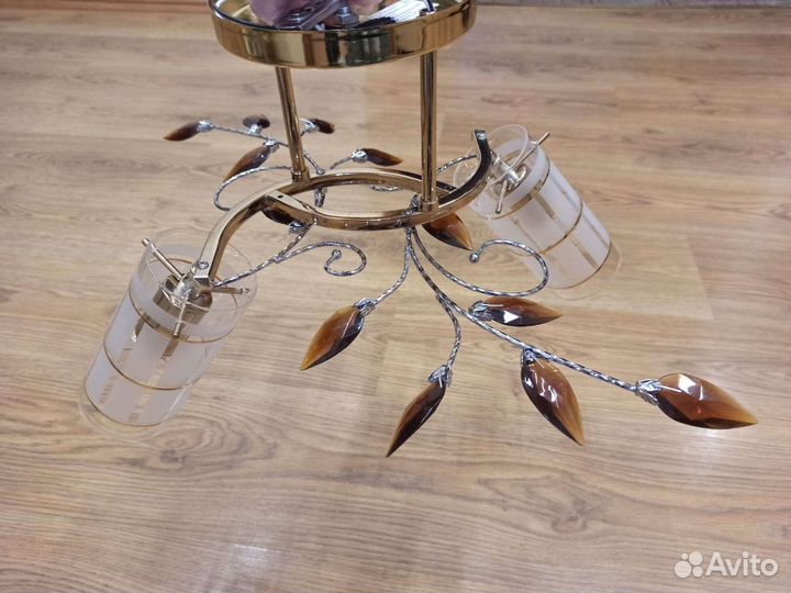 Люстра потолочная бу