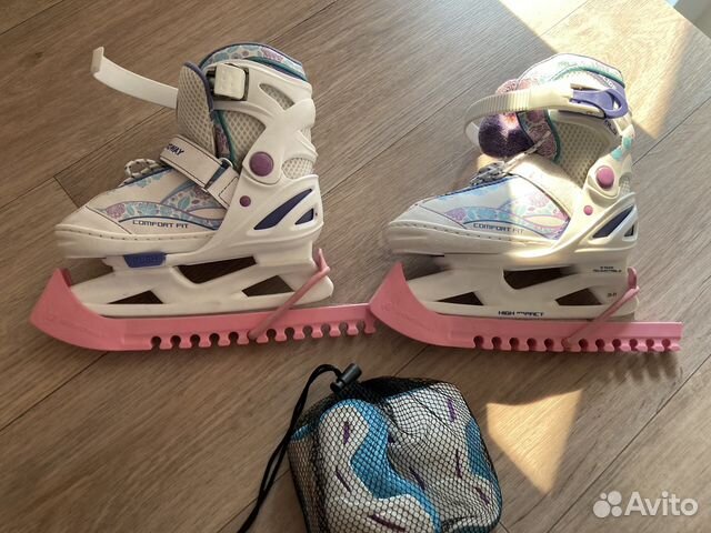 Коньки детские раздвижные