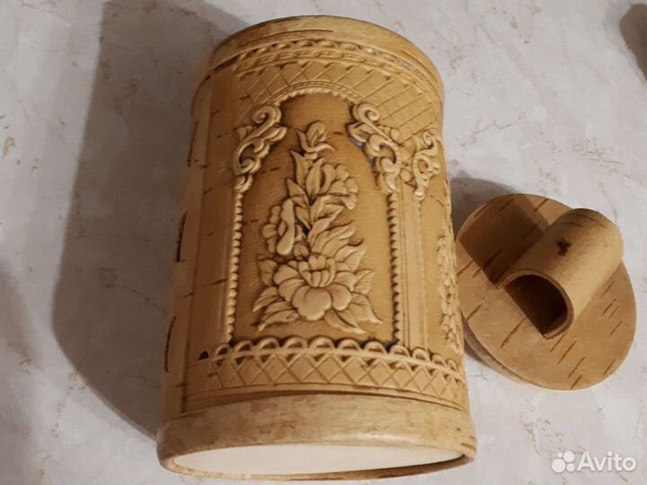 Береста, туесок