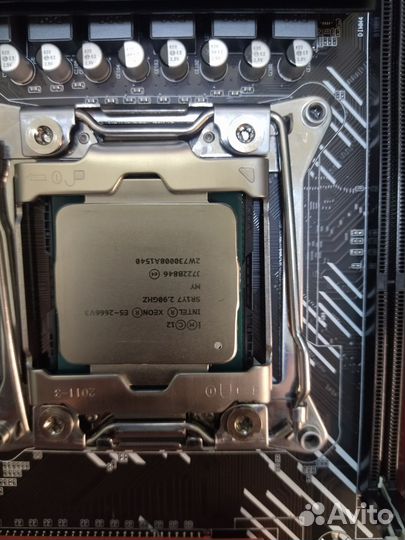 Материнская плата X99 с процессором E5 2666v3