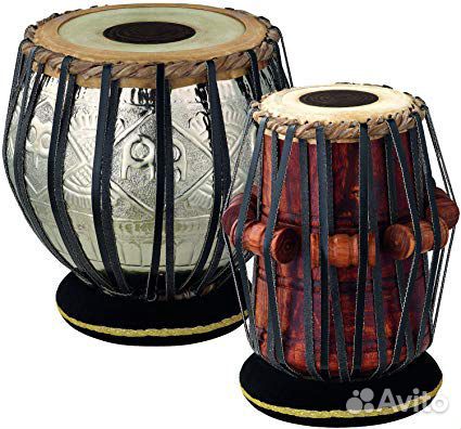Индийские профессиональные барабаны Meinl Tabla