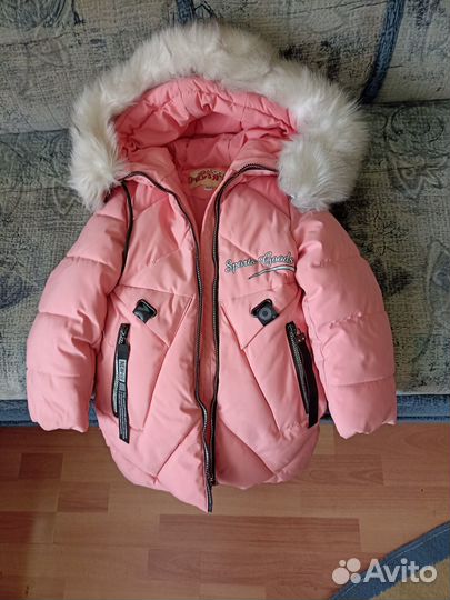 Куртка зимняя девочки