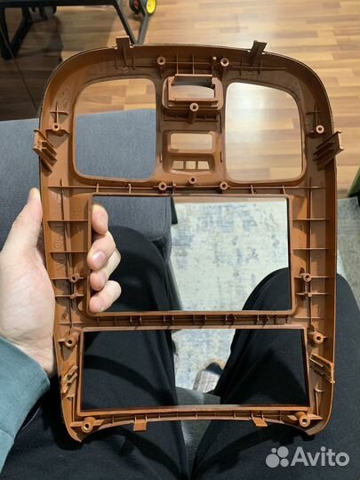 Рамка под дерево 2DIN Hyundai Sonata IV EF