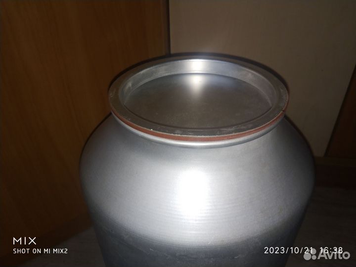 Фляга бидон алюминиевый