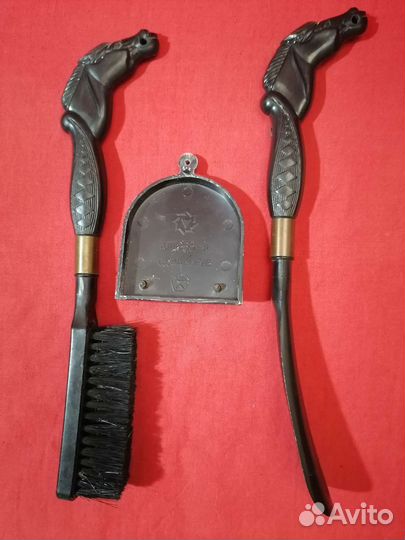 Щётка и ложка для обуви СССР лошади