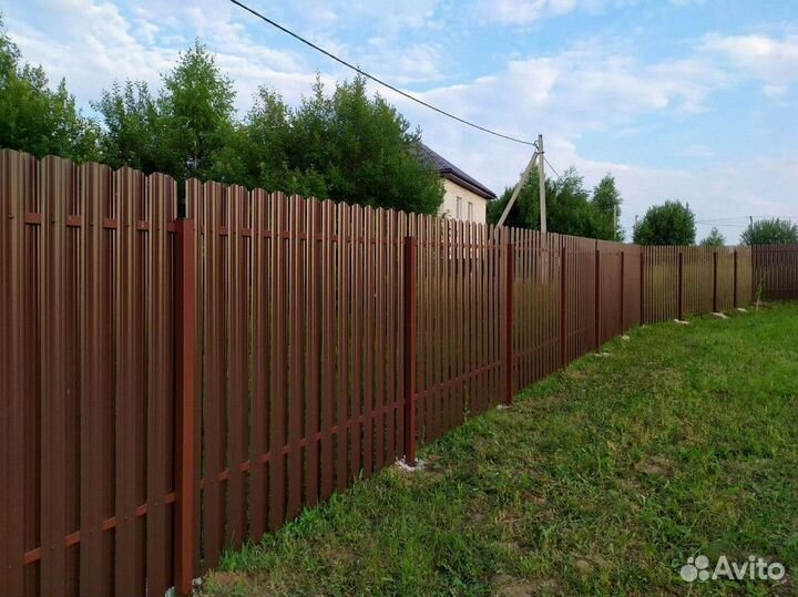 Забор для дачи