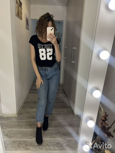 Комплект джинсы+ботинки 38