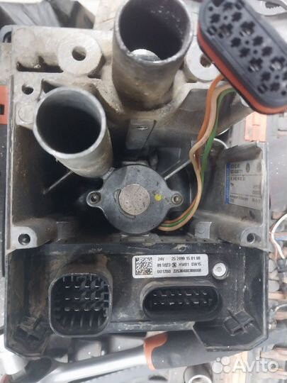 Блок управления с воздушным нагнетателем в сборе