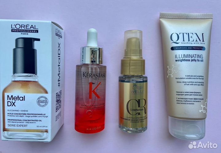 Маска, масло, сыворотка, пилинг, лак для волос