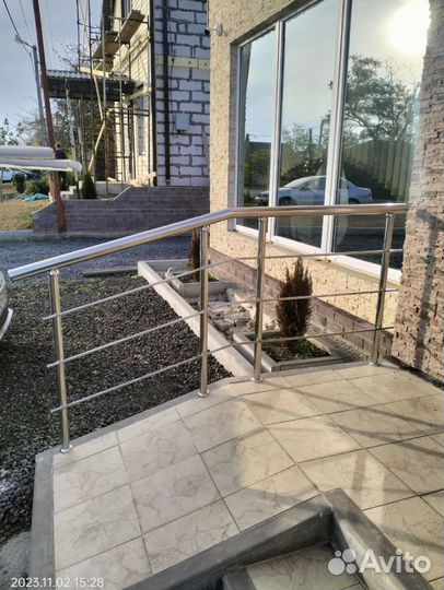 Перила из нержавеющей стали