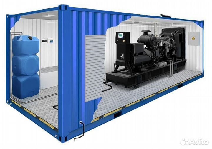 Дизельная электростанция 80 кВт (в контейнере)