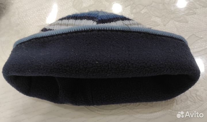 Шапка детская зимняя на флисе