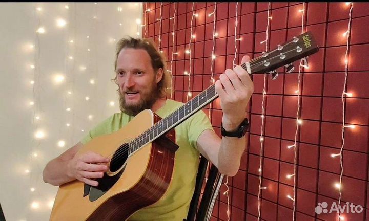 Уроки игры на гитаре,укулеле. Вокал