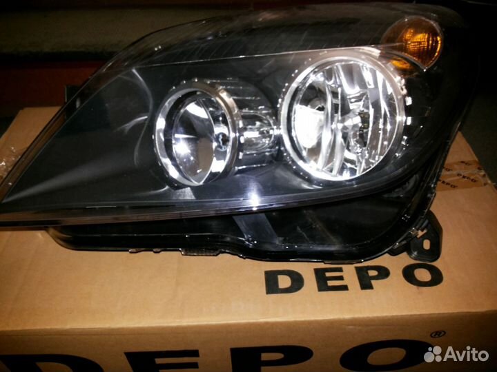 Фара левая/правая в сборе depo Astra-H