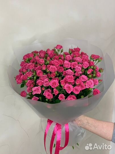 Букет из кустовыз итз