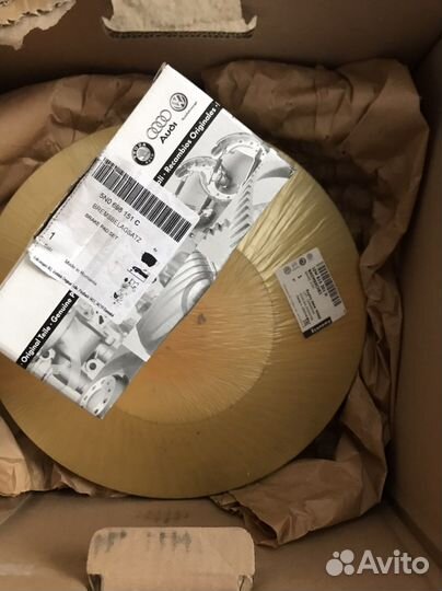 Комплект передних тормозов на Тигуан от 2008 года