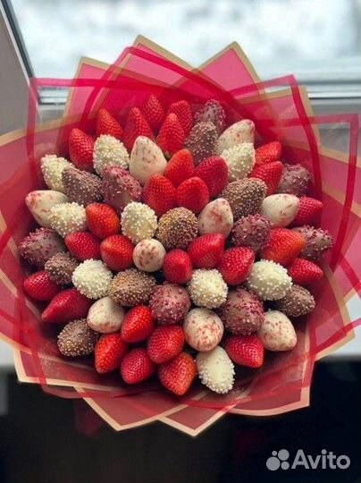Букет клубника в шоколаде
