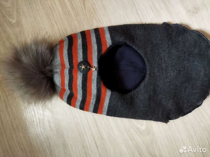 Шапка шлем зимний 48-50