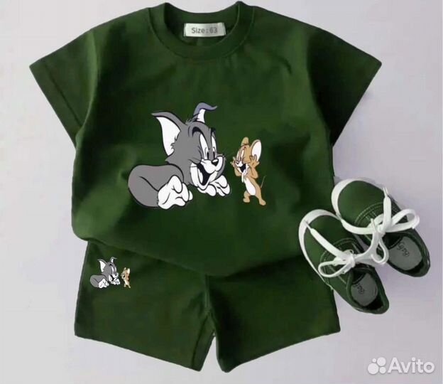 Костюм шорты и футболка для мальчиков