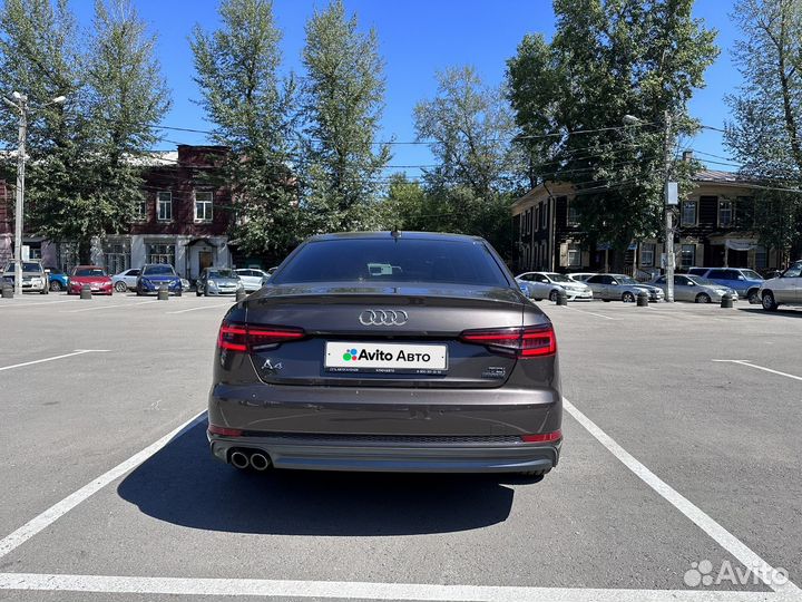 Audi A4 2.0 AMT, 2017, 82 000 км