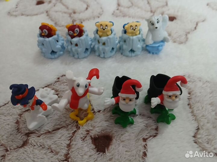 Игрушки из киндера разные